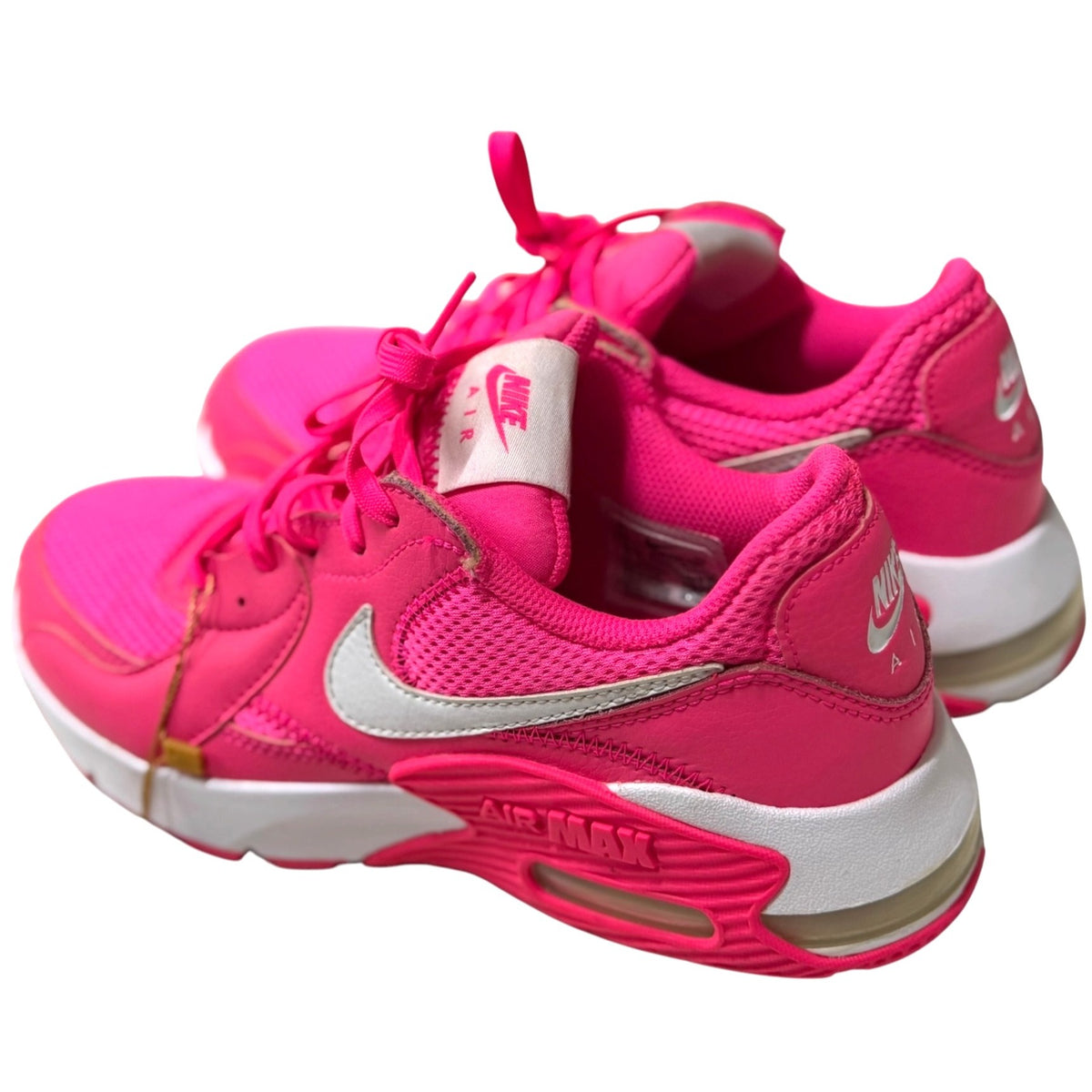 Womens Nike Air Max Excee Sneakers Hyper Pink/White Size 7.5