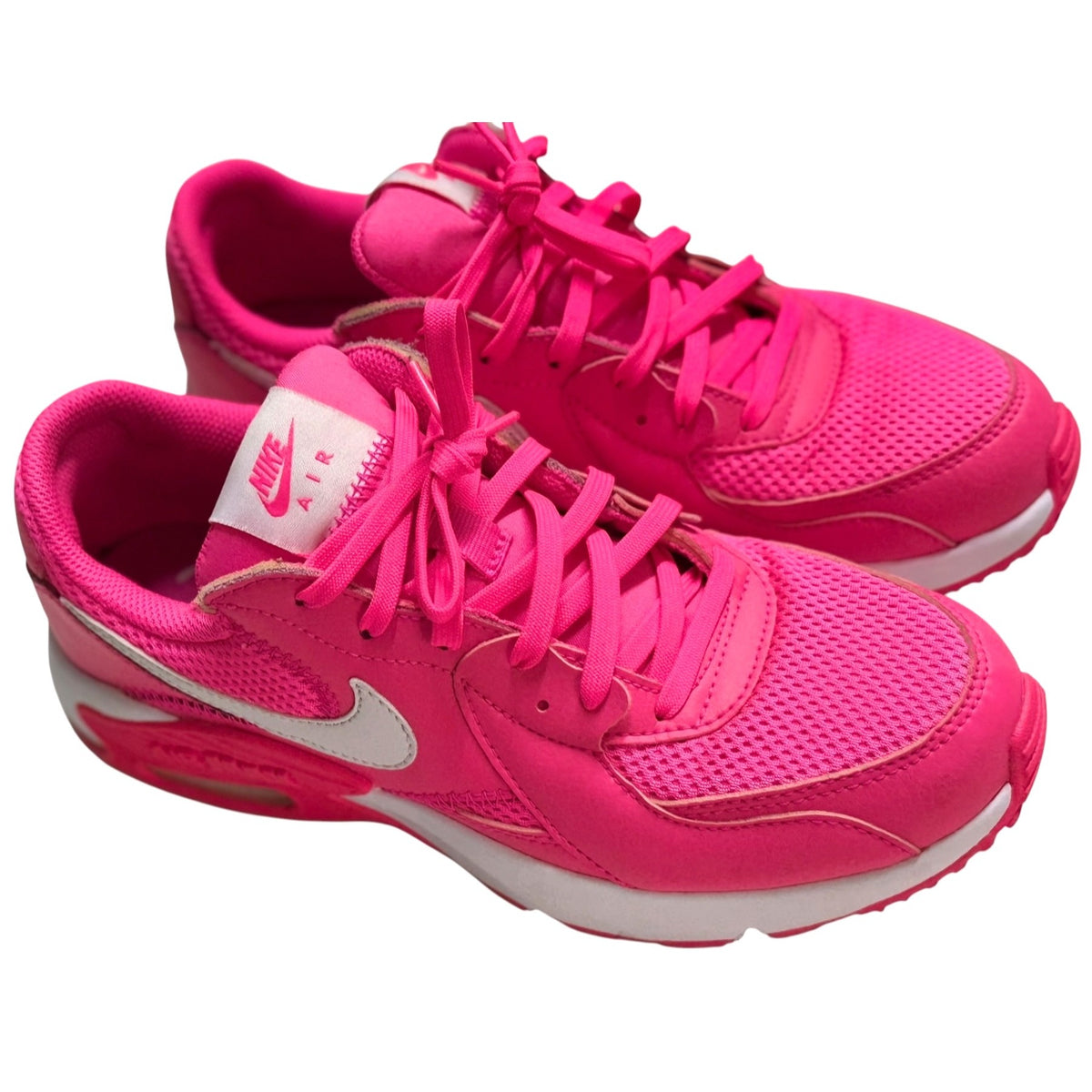 Womens Nike Air Max Excee Sneakers Hyper Pink/White Size 7.5
