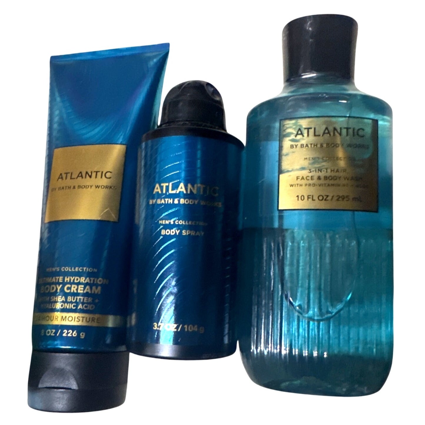 Atlantic 3 Piece Bath & Body Works Set New