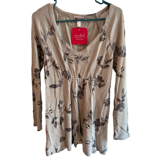 Isabel Maternity By Ingrid & Isabel Long Sleeve Top Blouse Size Small NWT