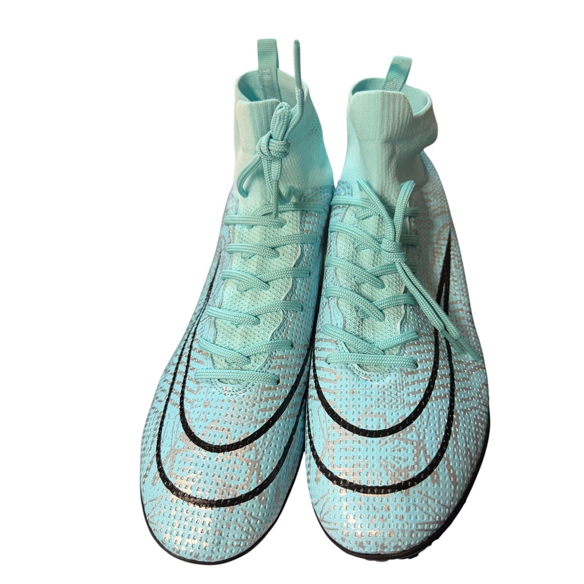 Light Blue Soccer Turf Shoes Cleats Size 10.5 NWOB