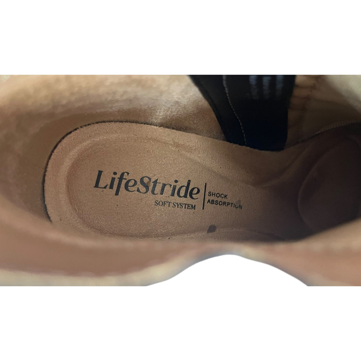 Life Stride Jezebel Black Ankle Booties Size 7 M Women's NWOB
