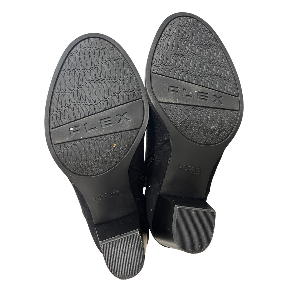 Life Stride Jezebel Black Ankle Booties Size 7 M Women's NWOB