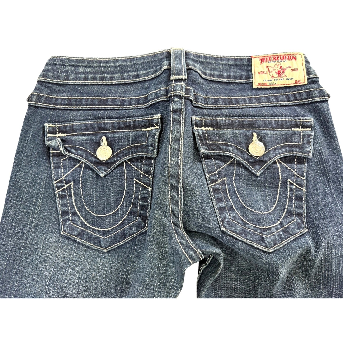 True Religion Women's Billy Size 29 Dark Wash Bootcut Jeans