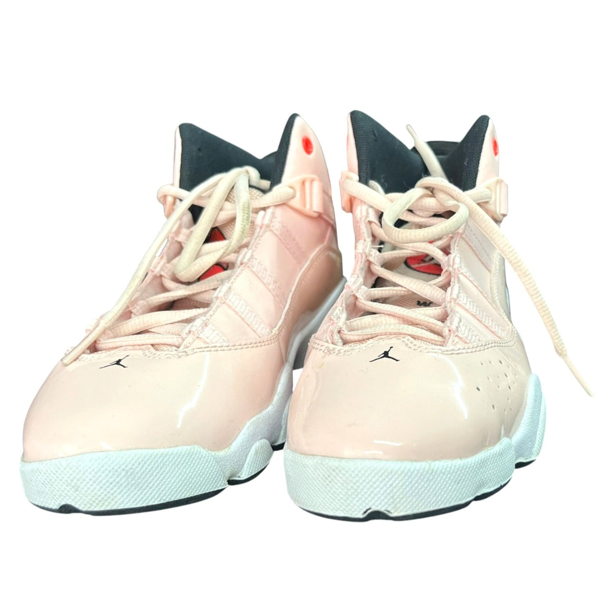 Nike Jordan Six Rings GS Youth Basketball Shoes Pink/White Size 3Y