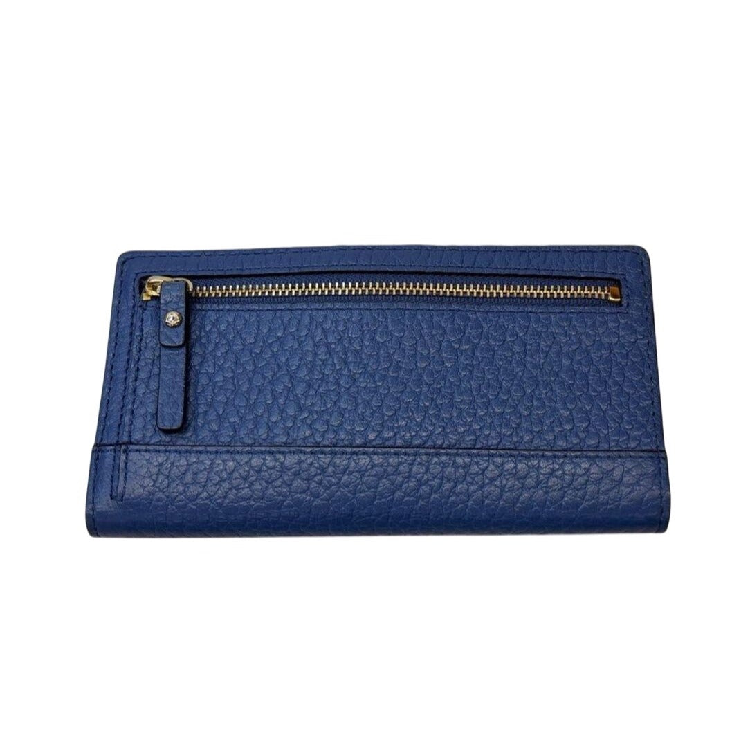 Kate Spade New York Leather Wallet With Zip Pocket & Card Slots