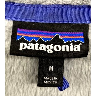Patagonia Sweater Women's M Gray Re-Tool Snap-T Polartec Fleece Pullover Jacket
