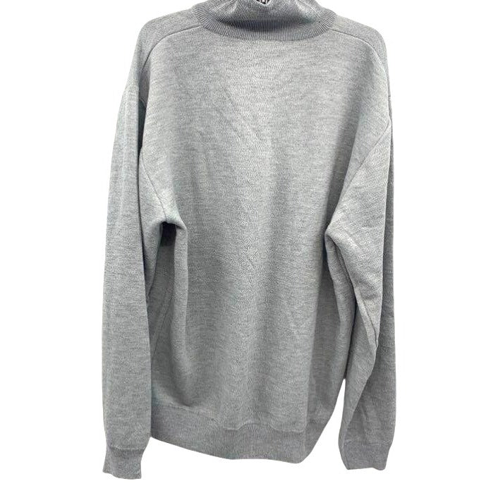 Real Essentials Gray 1/4 Zip Sweater NWT Size 3XL