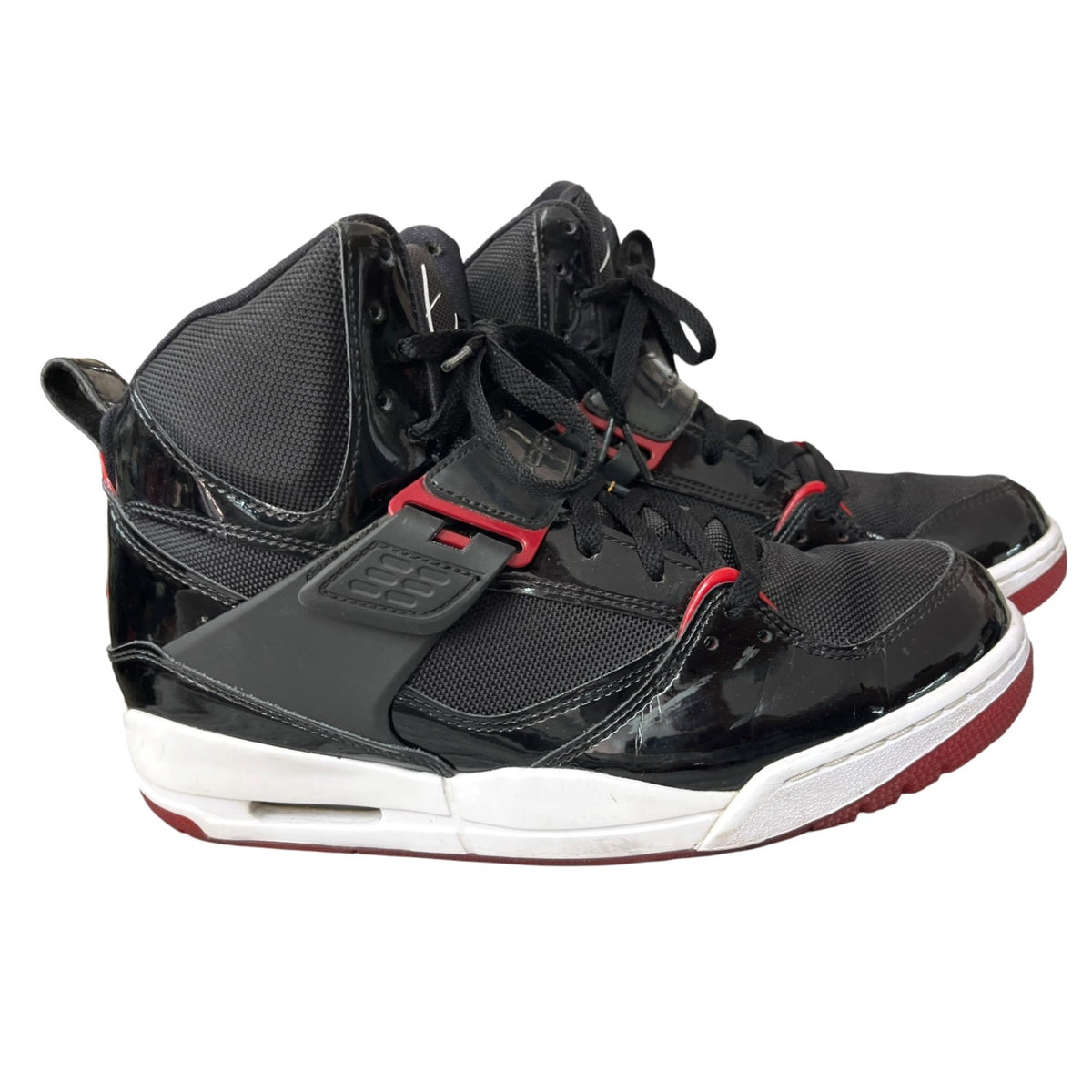 Air Jordan Flight 45 High "Bred" Men's Basketball Shoes Sz 10.5
