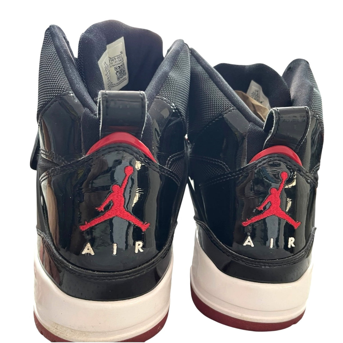 Air Jordan Flight 45 High "Bred" Men's Basketball Shoes Sz 10.5