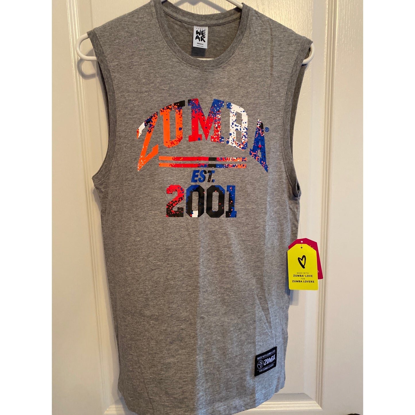 NEW XS Men’s Zumba Muscle Shirt