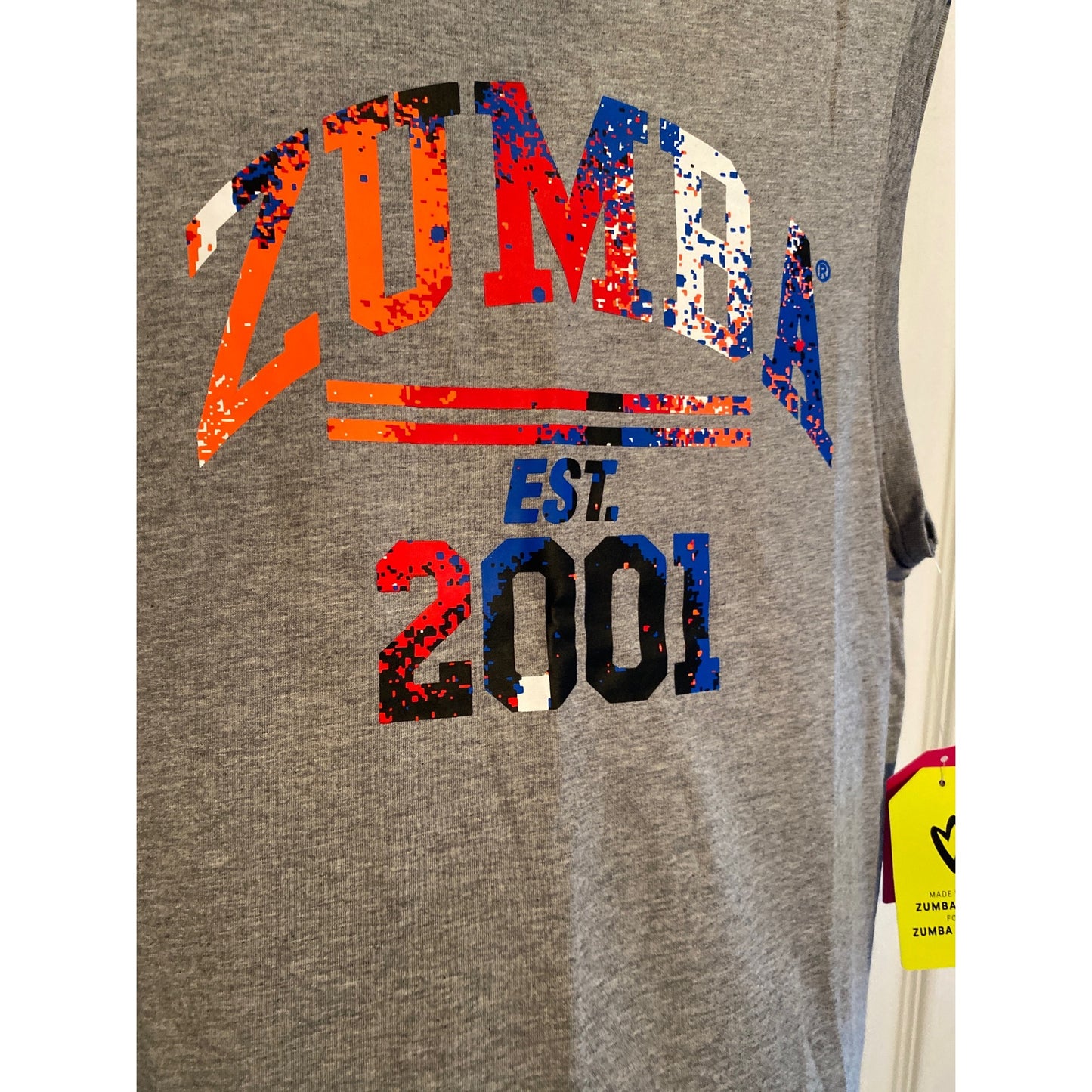 NEW XS Men’s Zumba Muscle Shirt