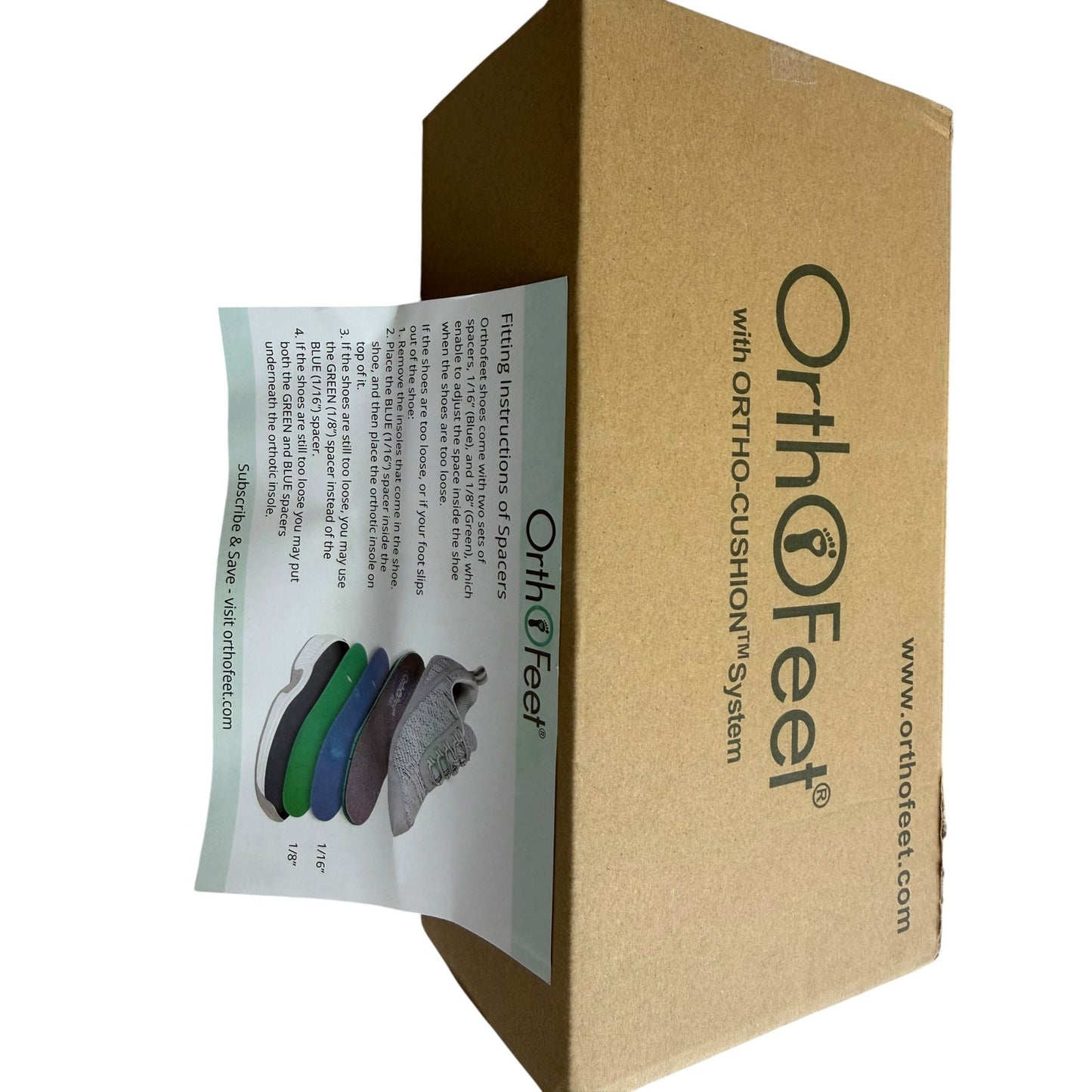 Orthofeet Womens Gaya Brown Orthopedic Sandals Size 9 Medium With Box