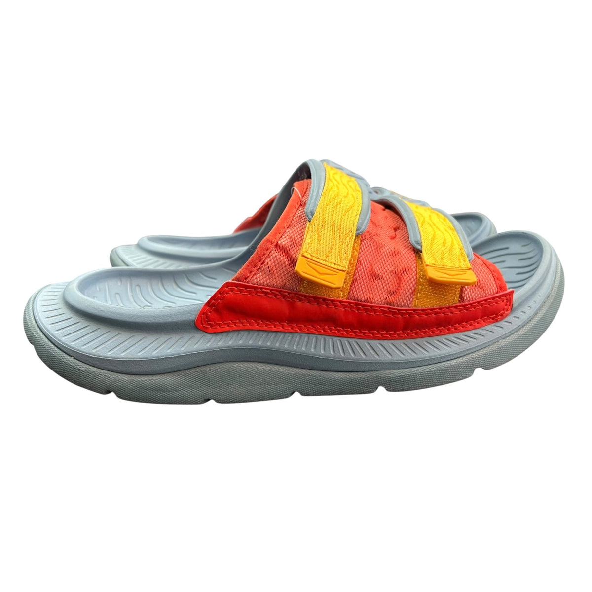 Hoka Ora Luxe Sandals Fiesta/Amber Yellow Women's 10 Slides