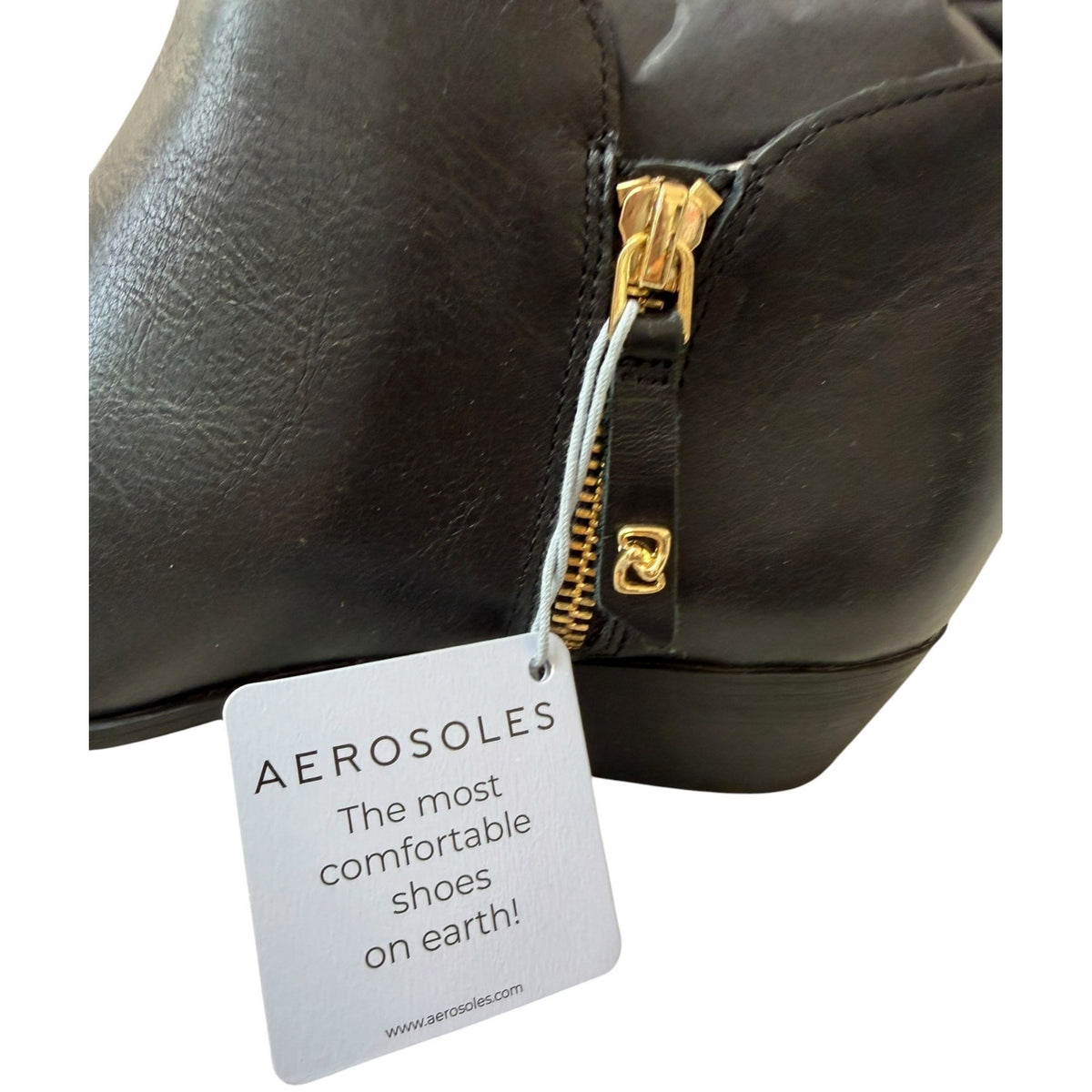 Aerosoles Collaroy Black Ankle Boots Women’s Size 10M New In Box