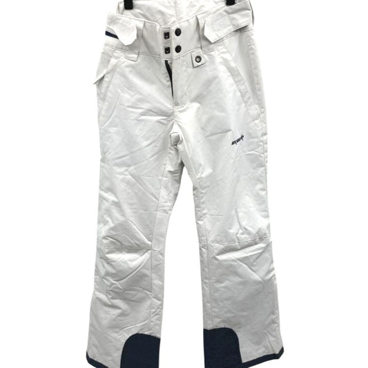 SkiGear Women's White Insulated Snow Pants XS Waterproof Winter Outdoor Wear