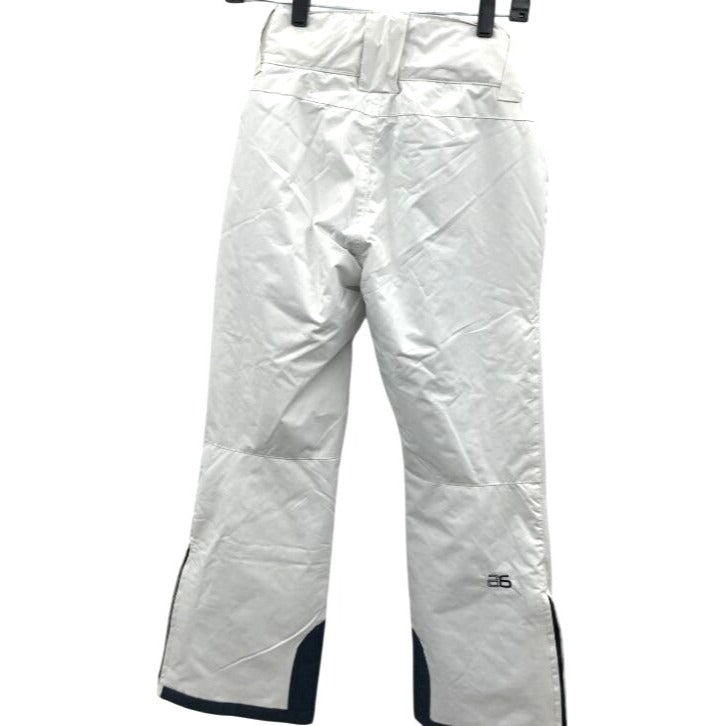 SkiGear Women's White Insulated Snow Pants XS Waterproof Winter Outdoor Wear