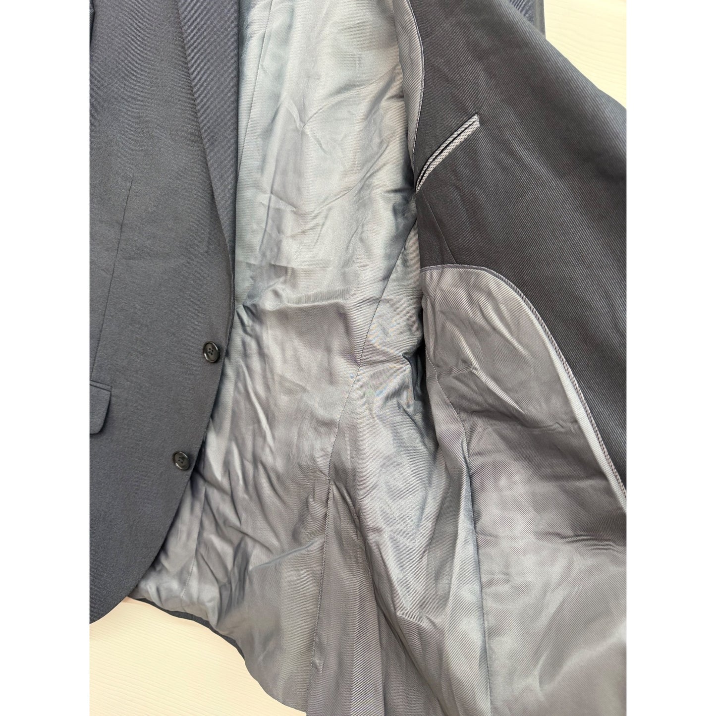 J. Ferrar 38 Reg Gray Luster Slim Fit NWT $190