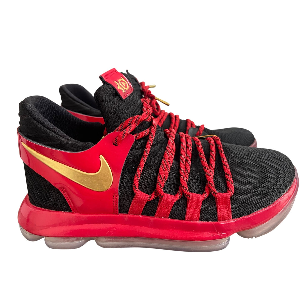 Nike Zoom KD 10 LE GS "Bred" Sneakers Youth Size 6Y