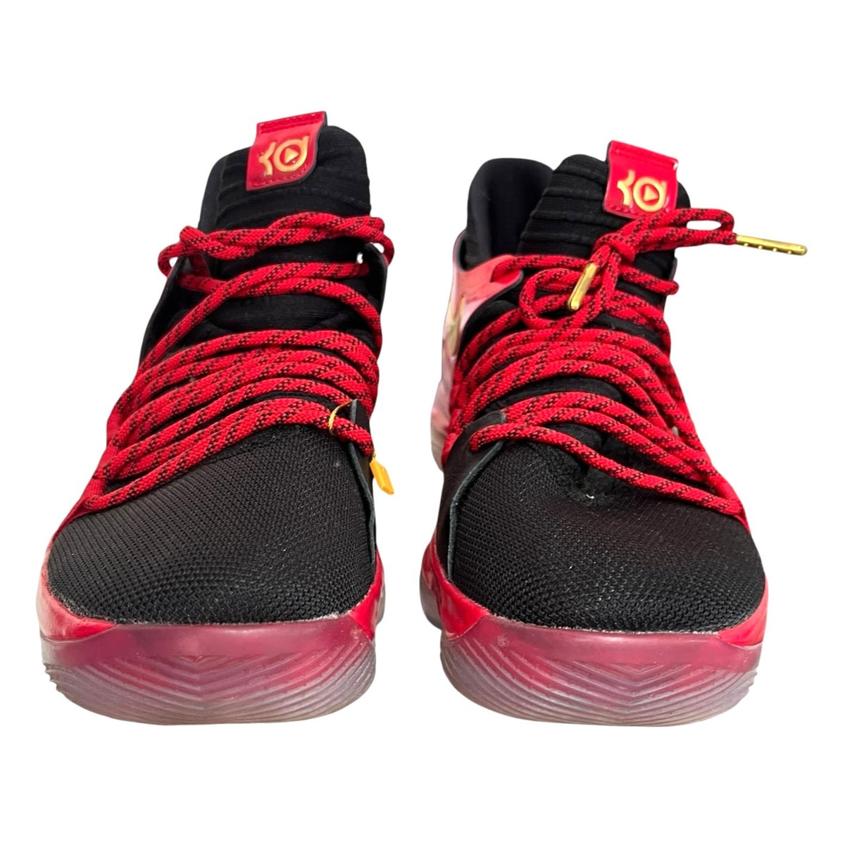 Nike Zoom KD 10 LE GS "Bred" Sneakers Youth Size 6Y
