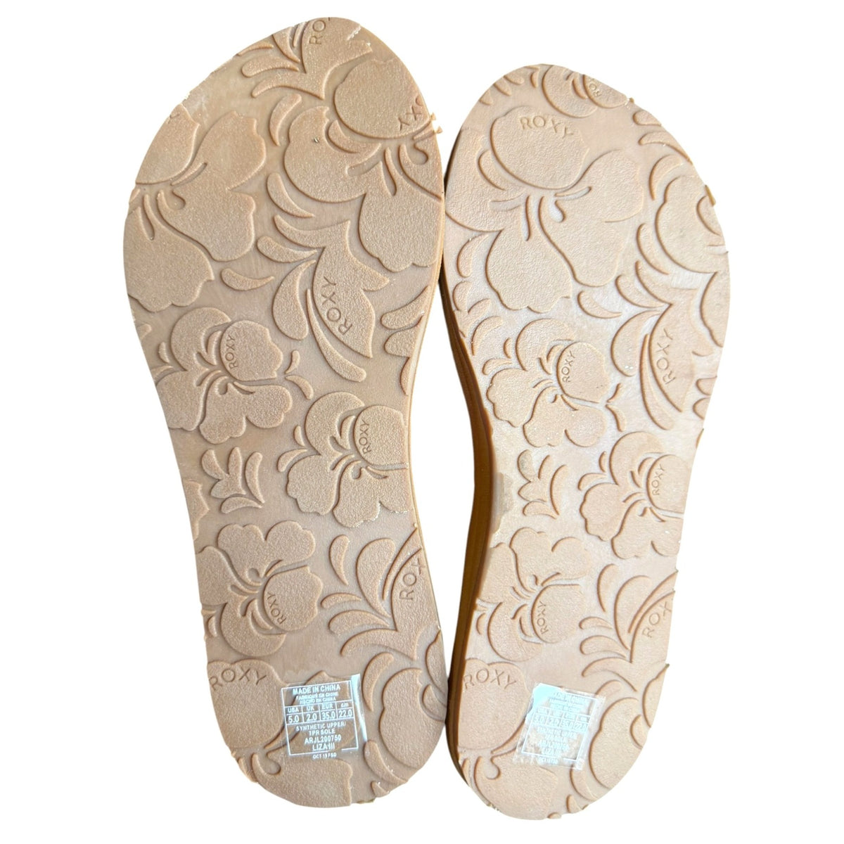 Roxy Liza IV Women's Flip-Flops Size 5 NWOB
