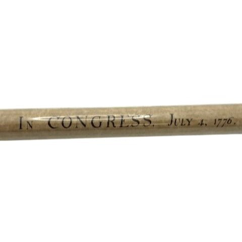 Declaration Of Independence & Bill Of Rights Replica Scroll Set In Protective Tubes