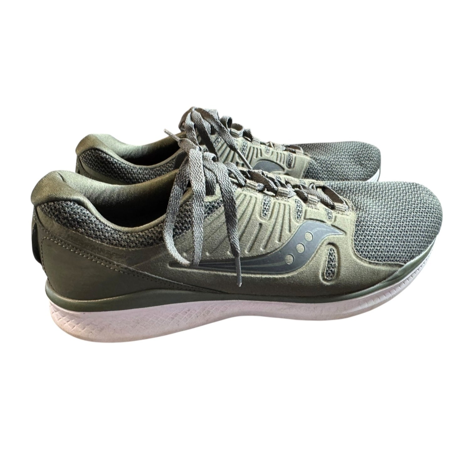 Saucony Men's Versafoam Inferno Olive Green Athletic Running Shoes Sz 12