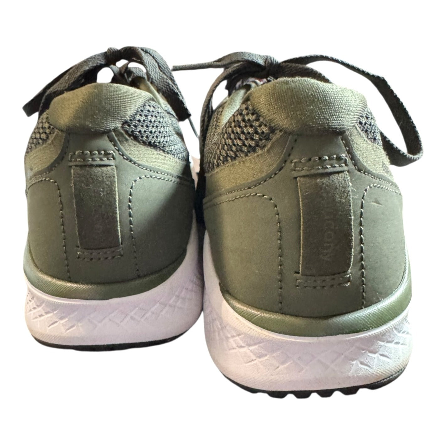 Saucony Men's Versafoam Inferno Olive Green Athletic Running Shoes Sz 12