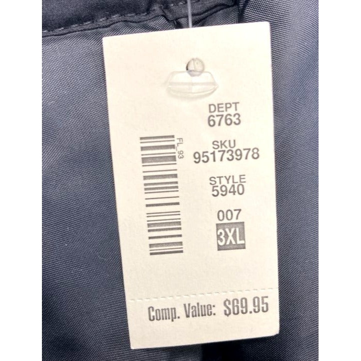 Aeropostale Men's Black 3XL Hooded Puffer Jacket