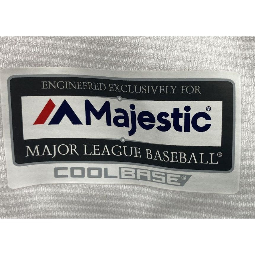 Majestic Los Angeles Dodgers Yasiel Puig #66 Base Baseball Jersey SZ M NWT
