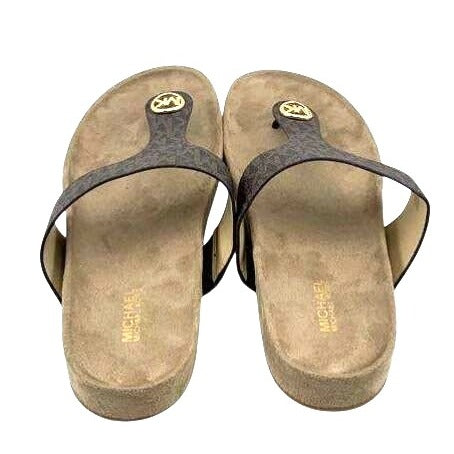 Michael Kors Lucinda Signature Logo Sandals Women's SZ 7.5