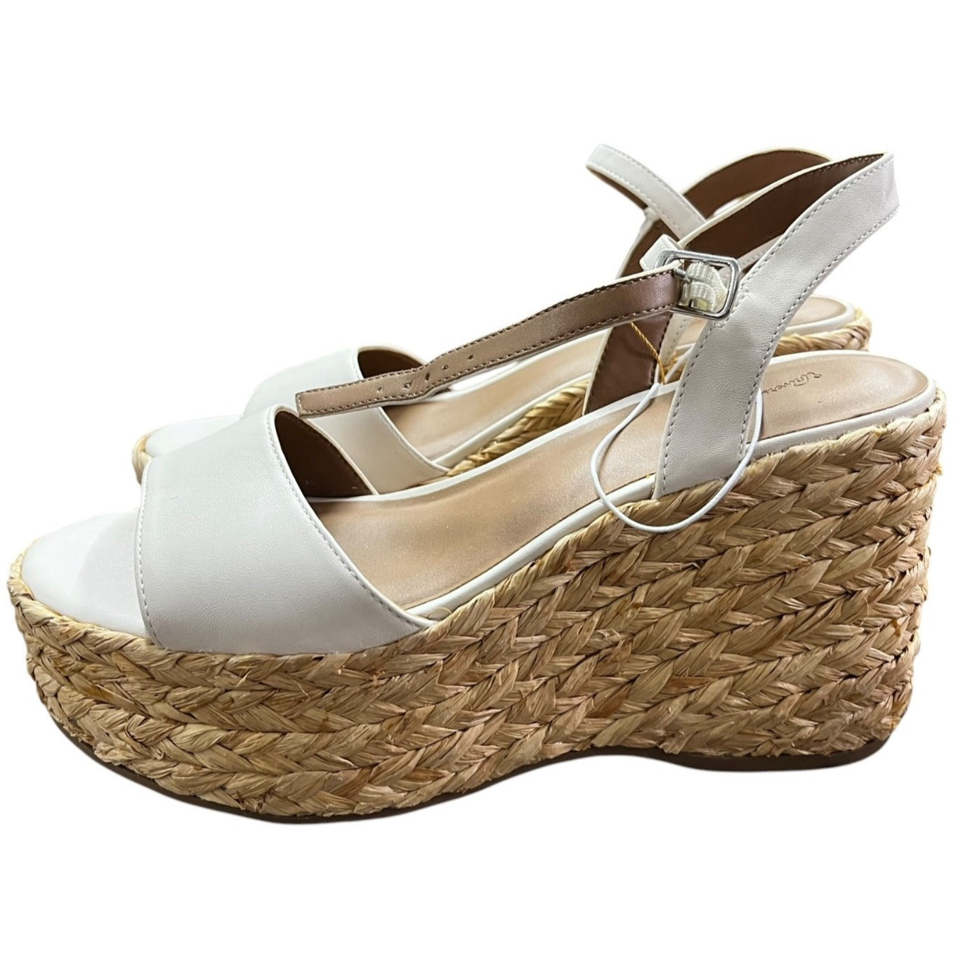 Universal Thread White Alisha Platform Heels SZ 8