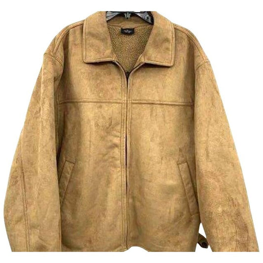 Weatherproof Garment Co. Men's Sherpa-Lined Tan Jacket Size XL