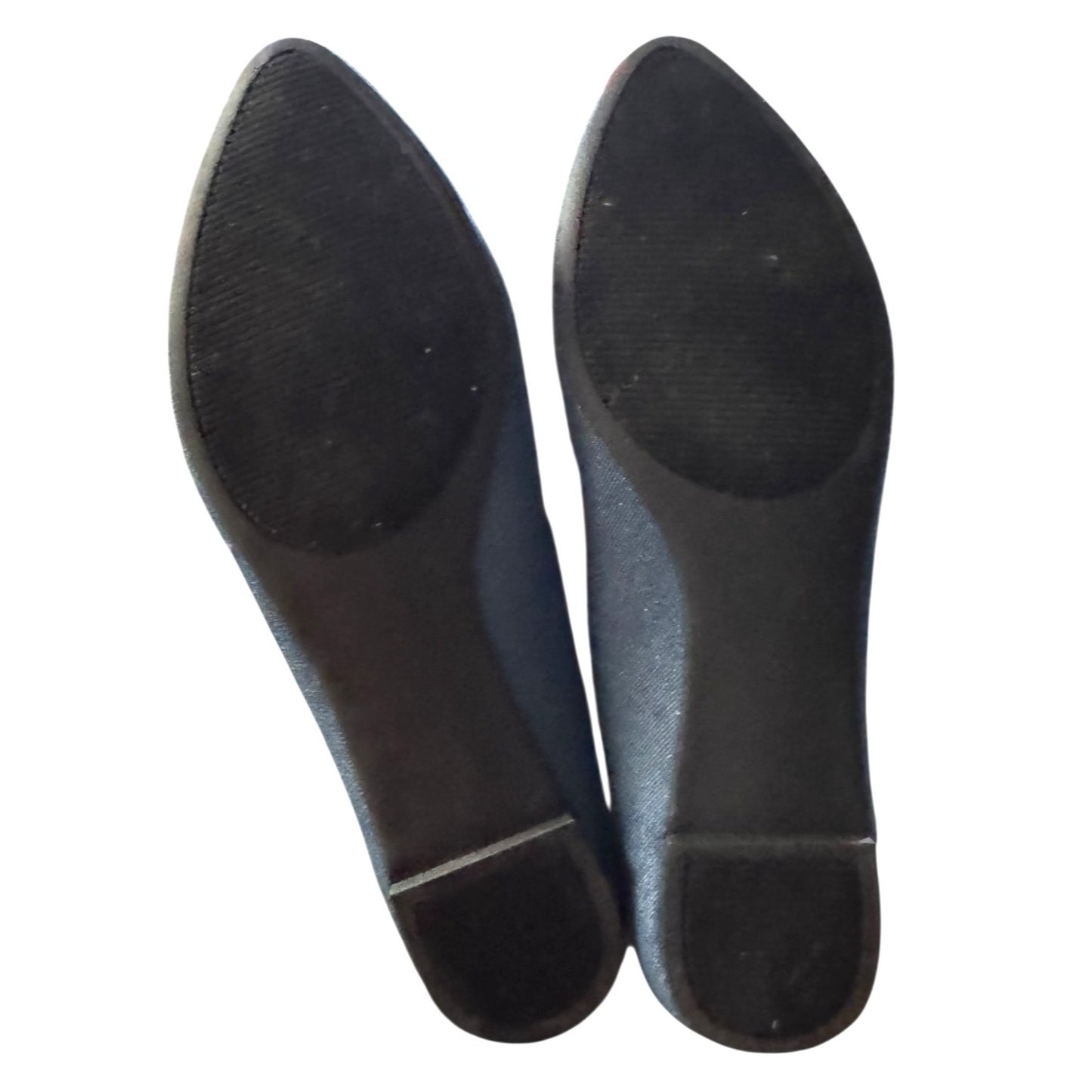 Coach & Four Women's Blue Glitter Pointed Toe Ballet Flats Size 8 NWOT