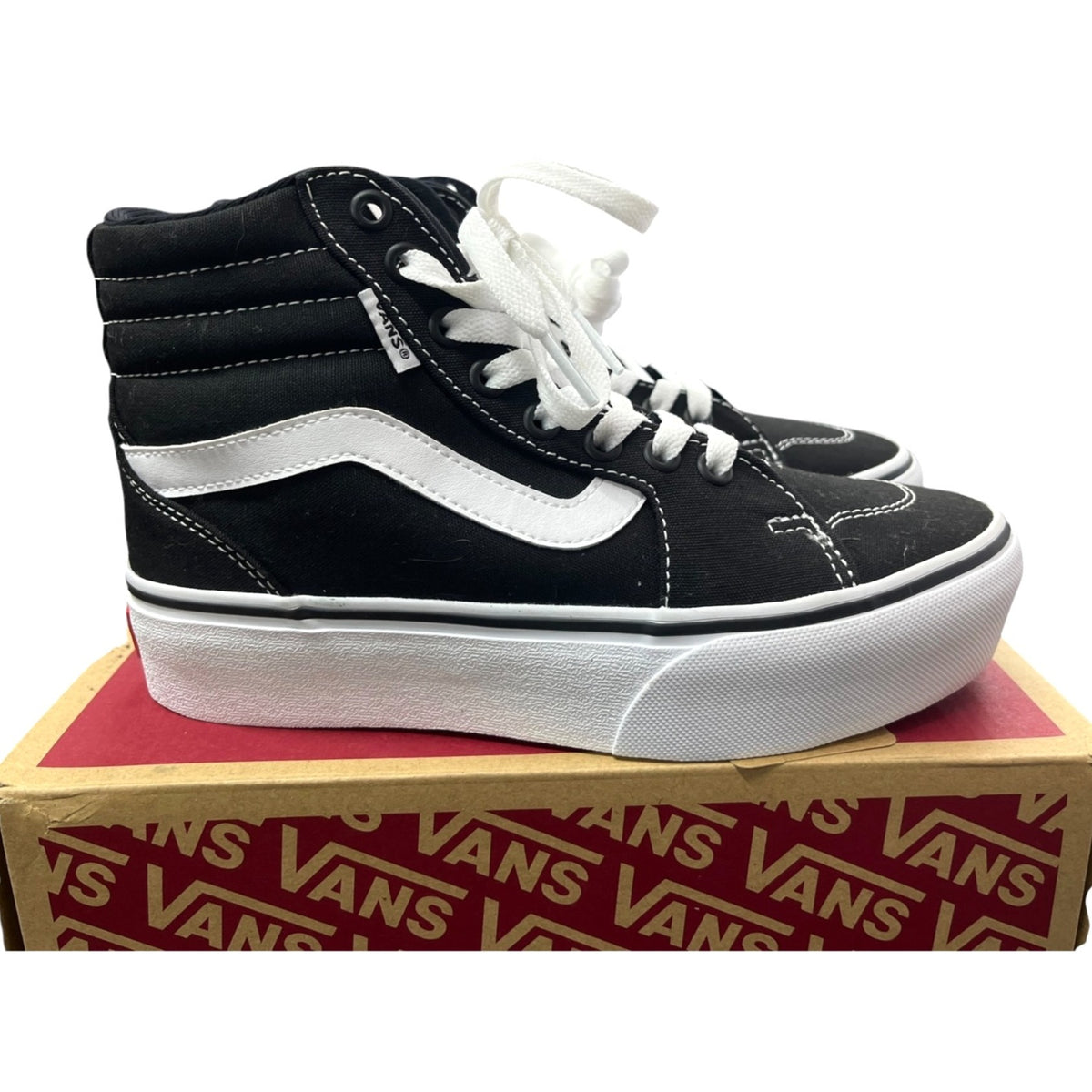 Vans Filmore Hi Platform Sneakers Canvas Women's Size 6 New In Box