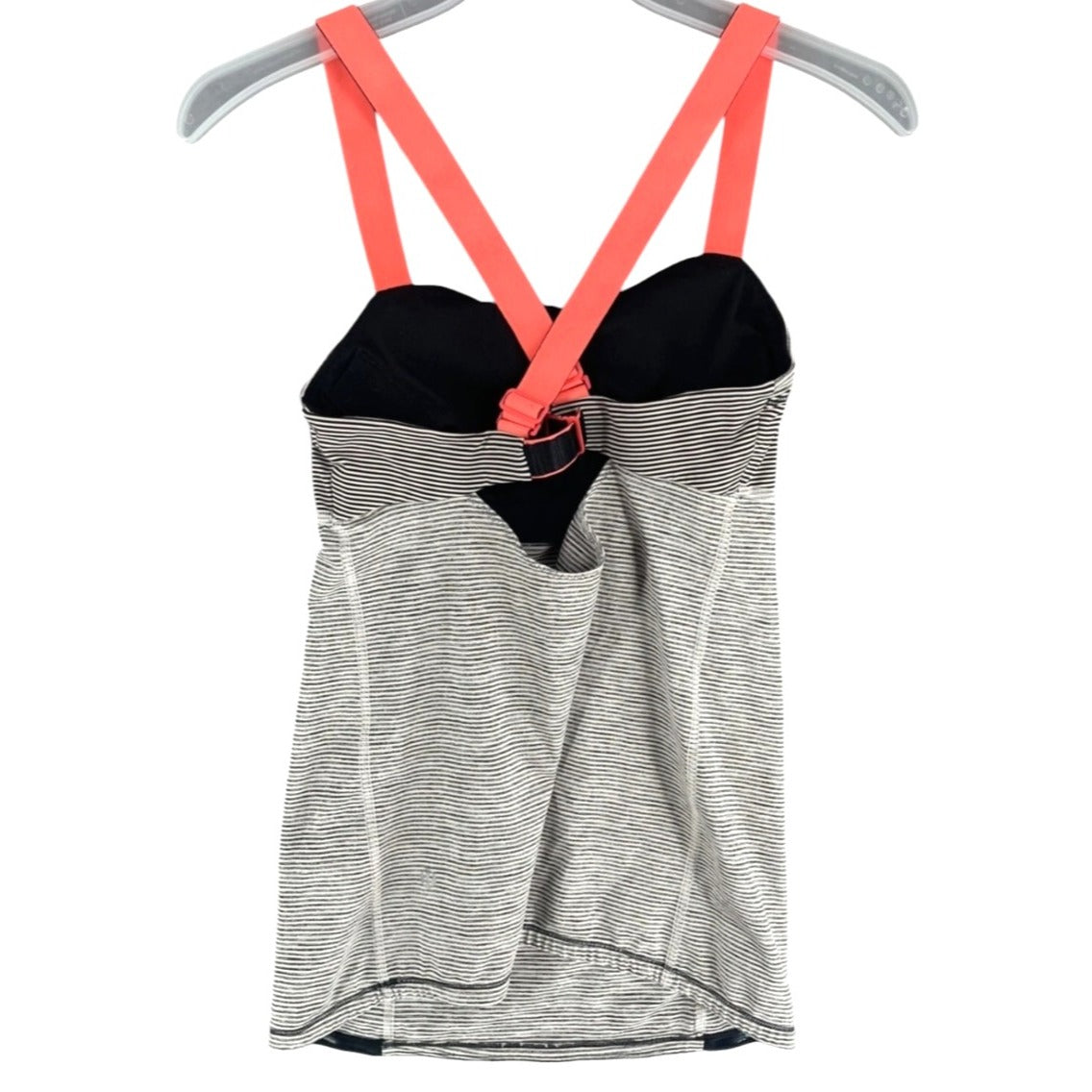 Lululemon Women's Run Catch Me Striped Sz 2/4 Tank Top