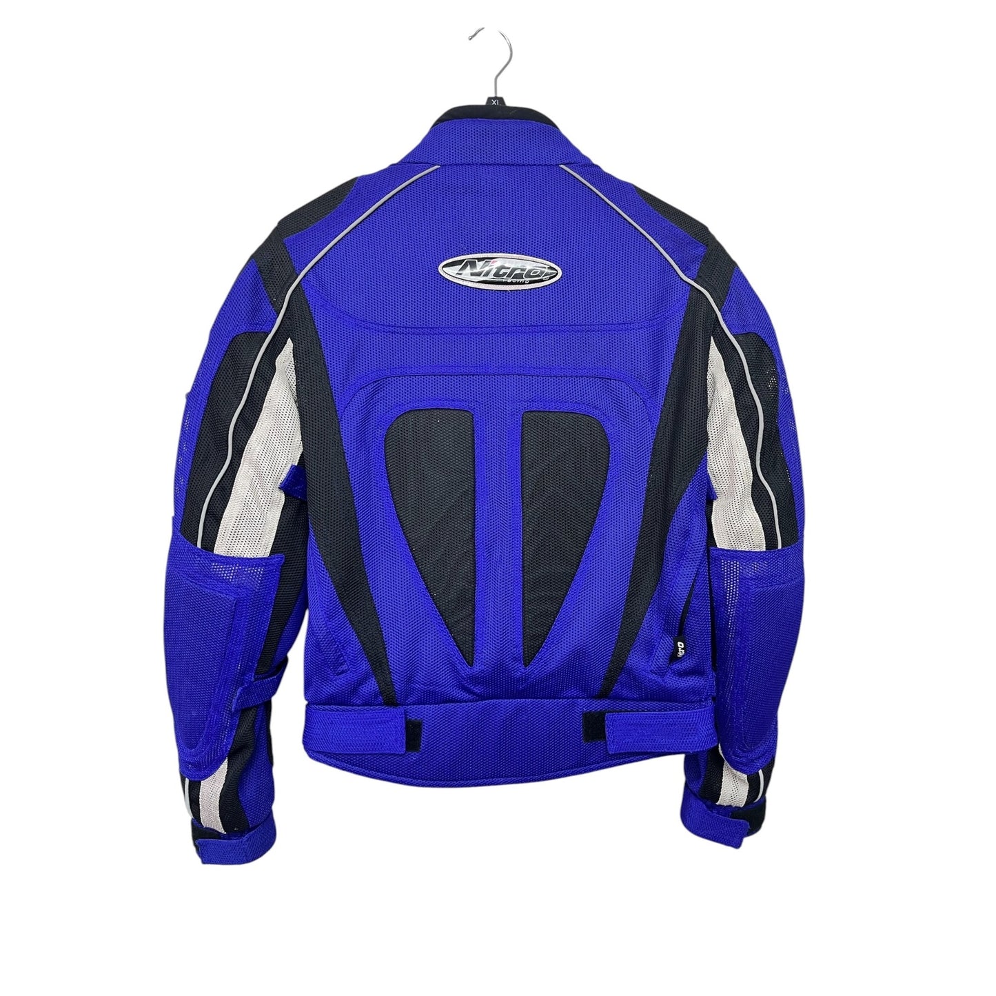 Nitro Ladies Motorcycle  Large Jacket CE-Approved Armor Mesh Purple & Black