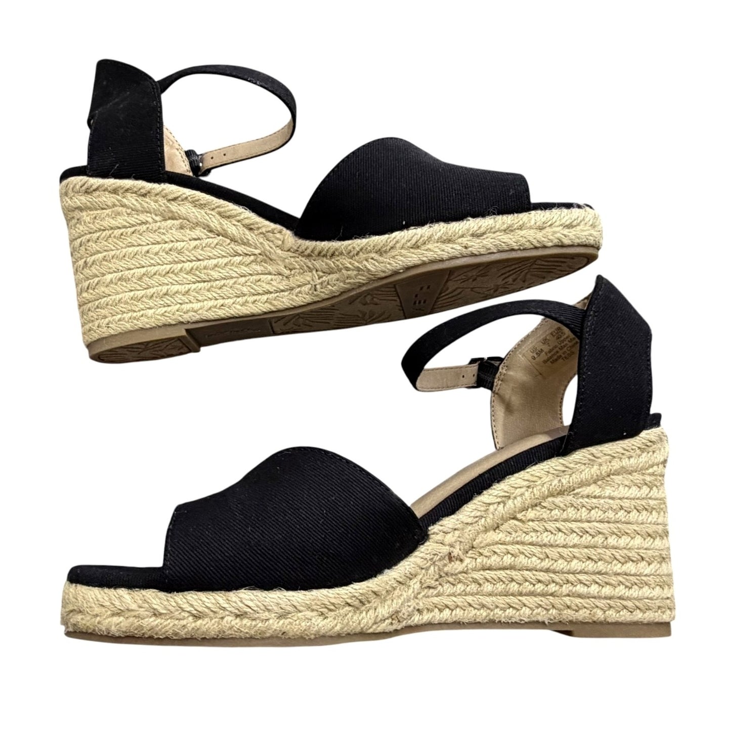 LifeStride Velocity 2.0 Women's Espadrille Wedge Sandals Size 9.5M NWB