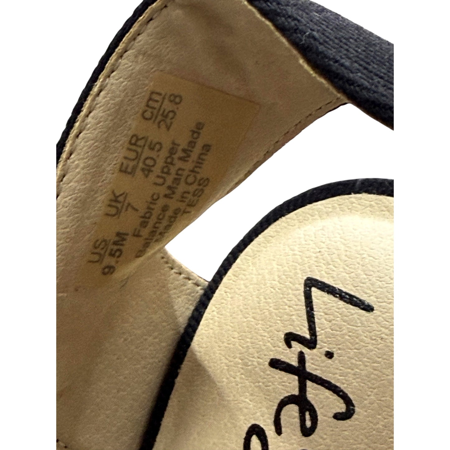 LifeStride Velocity 2.0 Women's Espadrille Wedge Sandals Size 9.5M NWB