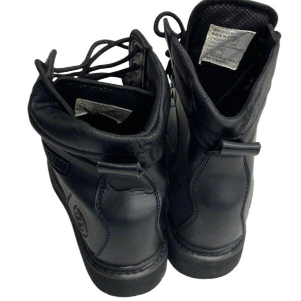 Wrangler Steel Toe Black Work Boots 9.5