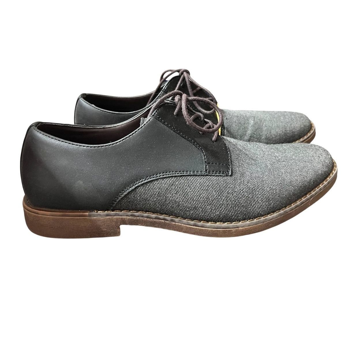 JF J. Ferrar Marcus Black Lace-Up Oxford Shoes Size 8M NWB