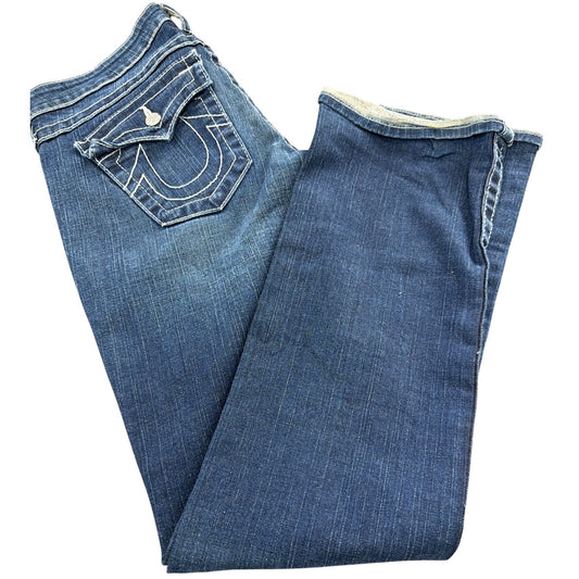 True Religion Women's Dark Wash Skinny Jeans Size 29