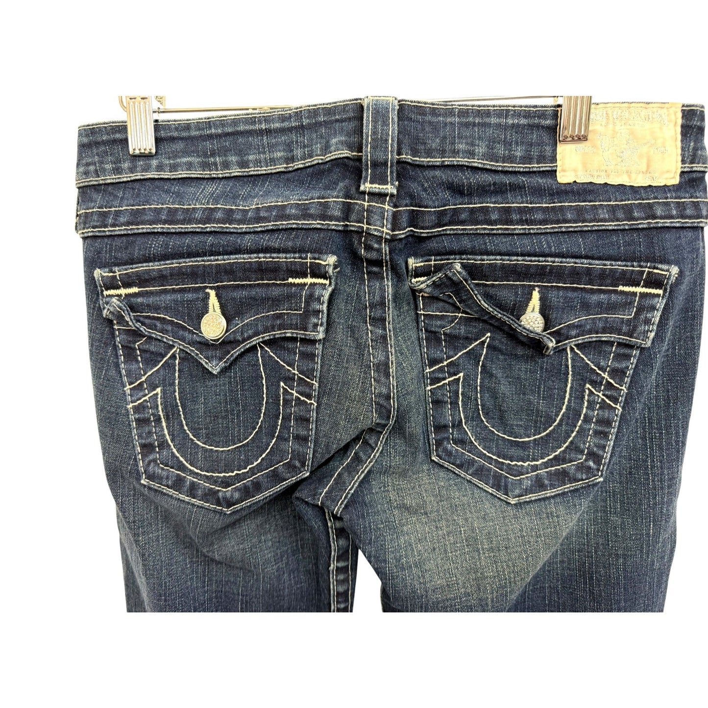 True Religion Women's Dark Wash Skinny Jeans Size 29