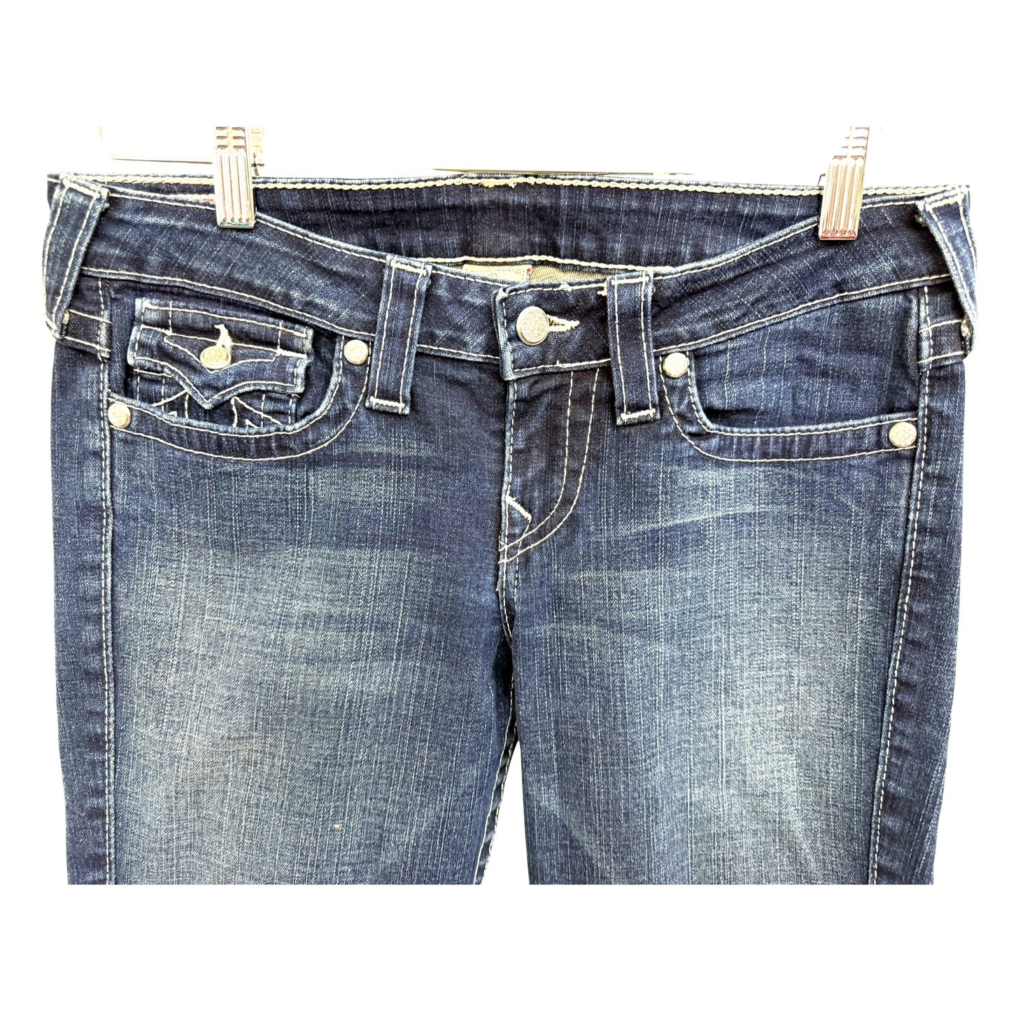 True Religion Women's Dark Wash Skinny Jeans Size 29
