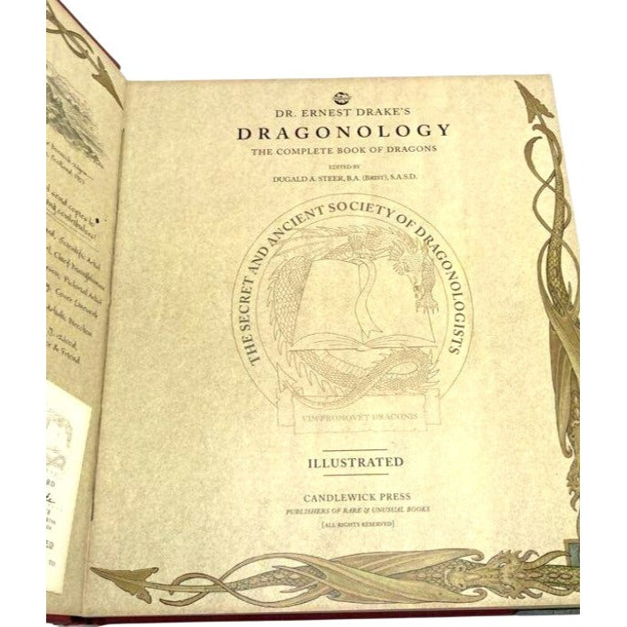 Dragonology The Complete Book Of Dragons By Dr. Ernest Drake