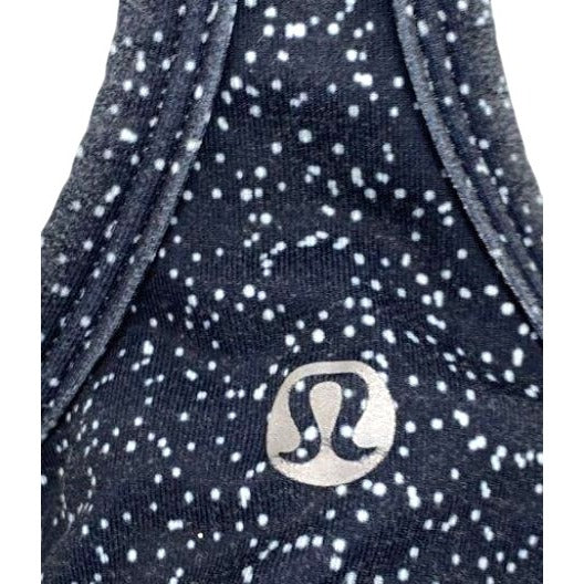 Lululemon Splendour Bra in the Star Pixel Aquamarine Naval Blue / Peacock Blue Size S