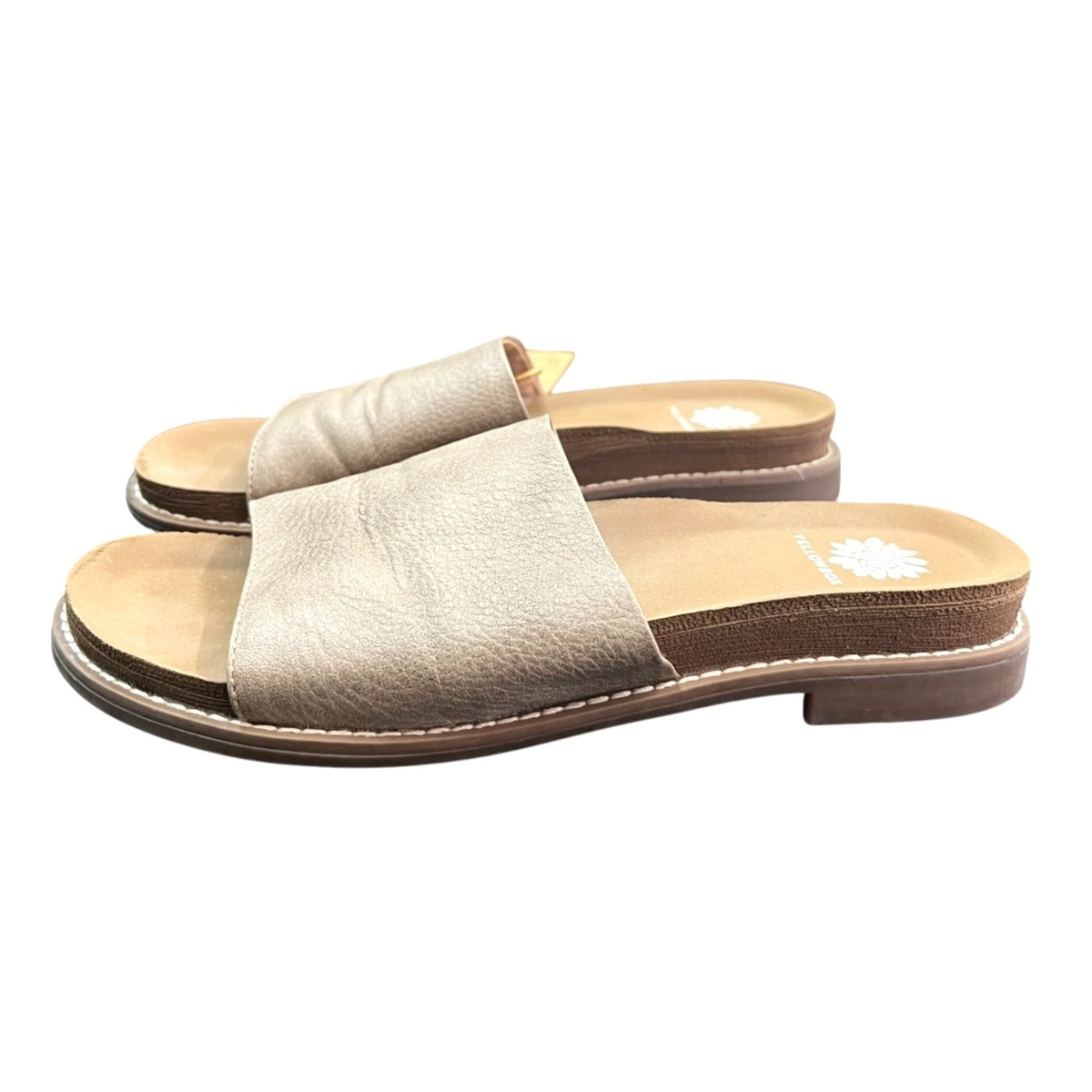 Yellow Box Kalo Slide Sandals Tan Size 6
