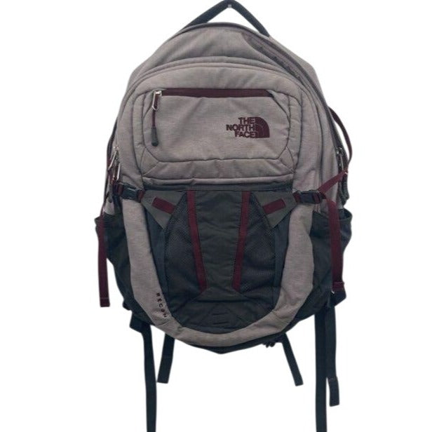 The North Face Men's Recon Backpack Gray & Burgundy