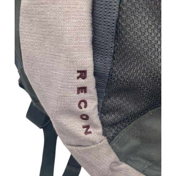 The North Face Men's Recon Backpack Gray & Burgundy