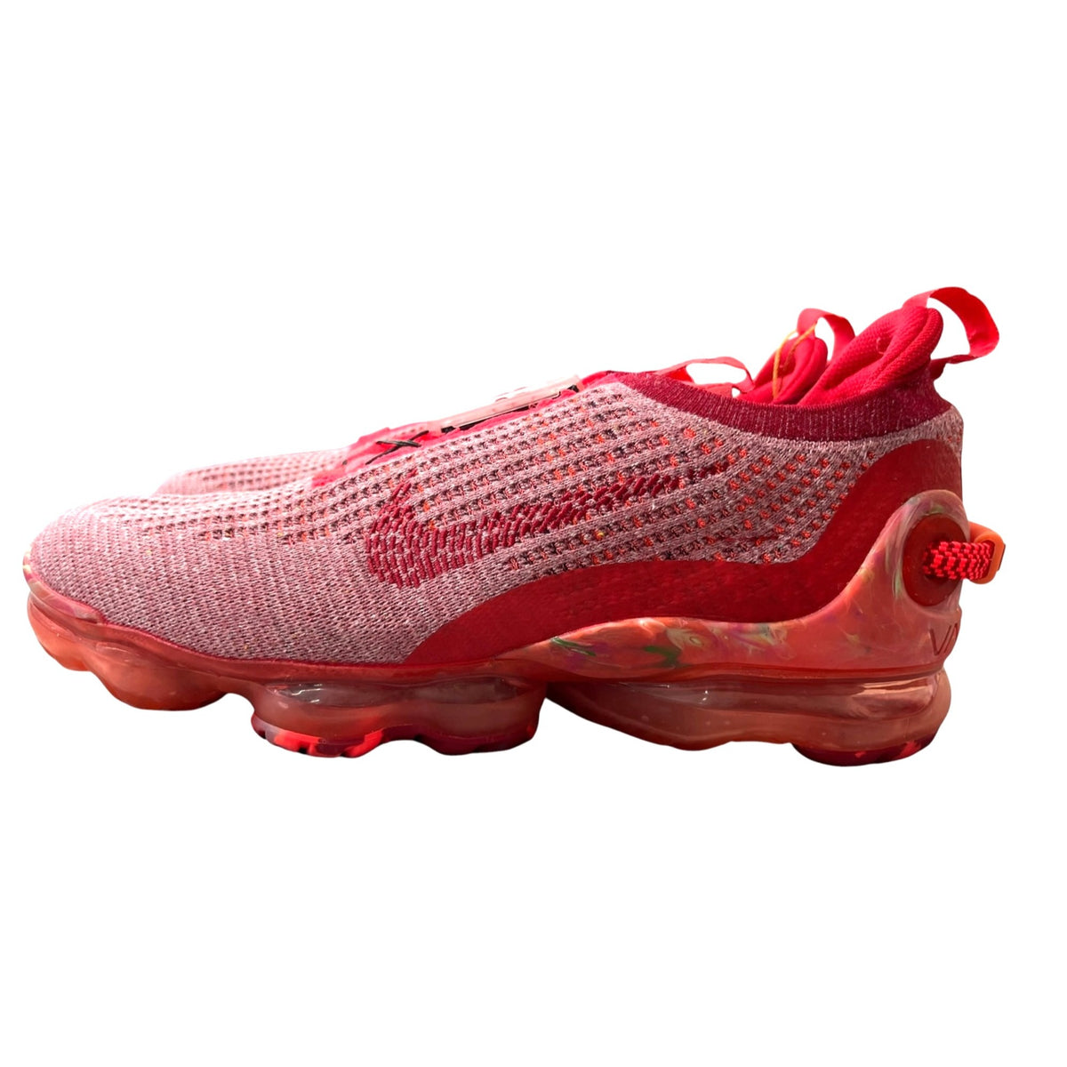 Nike Air VaporMax Flyknit Team Red Men's Shoes Size 8.5